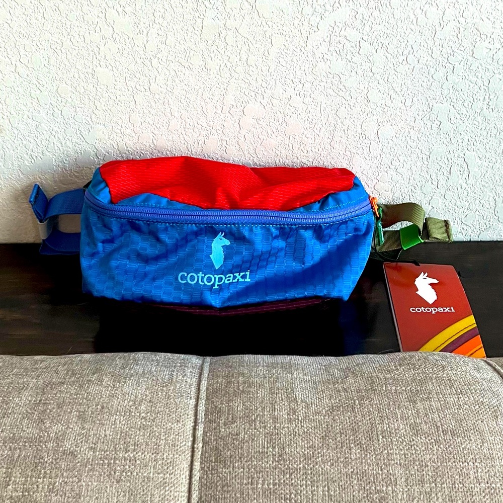 NWT Cotopaxi Bataan 3L Del Dia Fanny Pack Multicolor Sling Crossbody Bag